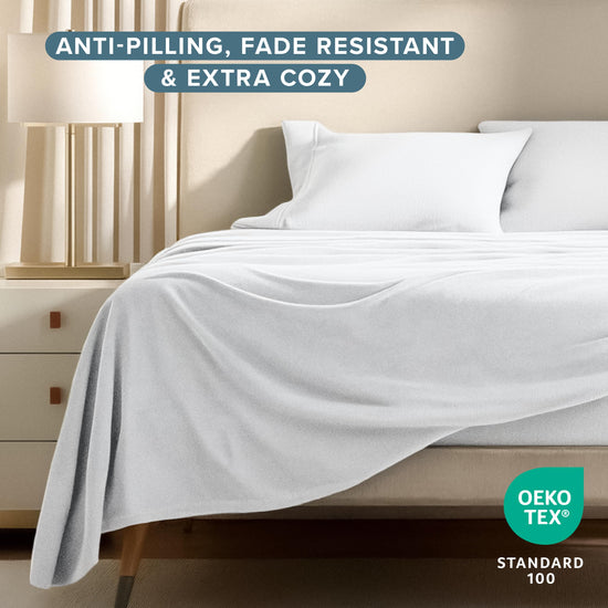 Bare Home bed linen set — polar fleece material