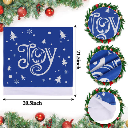 CCINEE Santa hat chair covers for Christmas holiday decoration