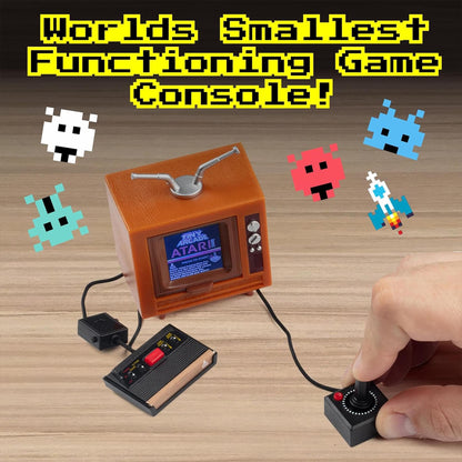Preloaded electronic game — Tiny Arcade Atari 2600 mini console with 10 classic games