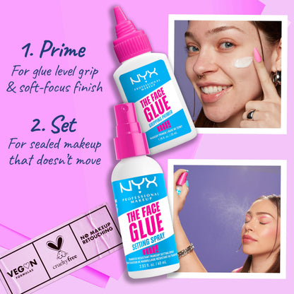 NYX PROFESSIONAL MAKEUP setting spray — Transfer-resistant and waterproof formula