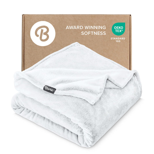 Bare Home microplush cabin blanket — cozy and soft