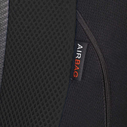 Vehicle seat cover — Carbon fiber air mesh fabric for high back bucket seats