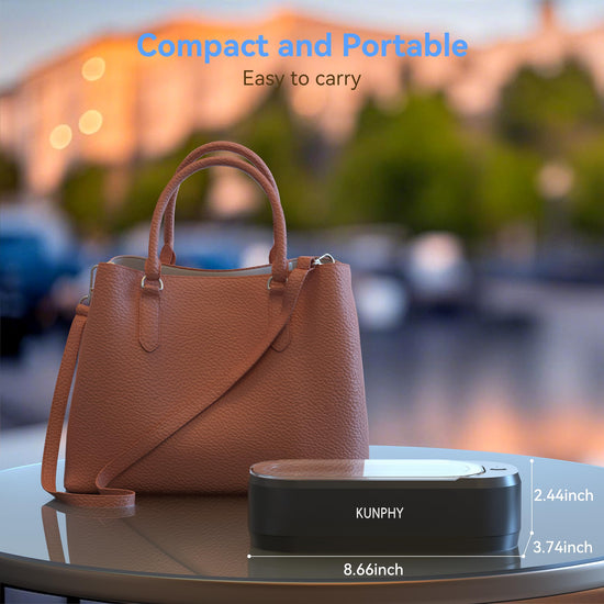 Kunphy Jewelry Cleaner — Professional ultrasonic solution for all metals and rings