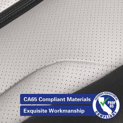 EKR vehicle seat cover — Custom fit faux leather for Tesla Model Y 2021-2024 7 seats