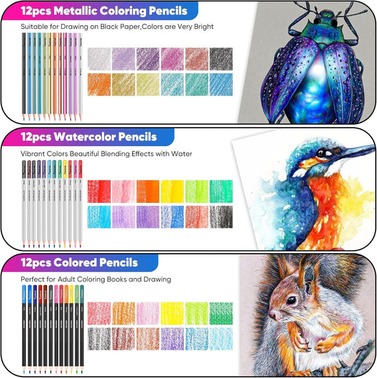 Taotree writing instrument — 81 pack art supplies for adults and artists gifts