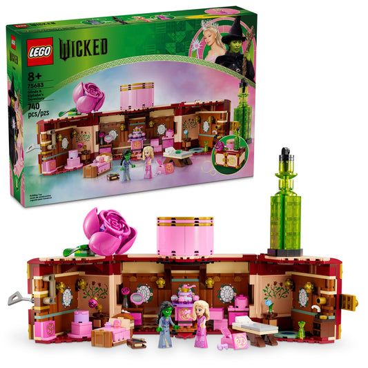 LEGO building blocks — Glinda and Elphaba's dormitory set for kids 8+