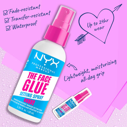 NYX PROFESSIONAL MAKEUP setting spray — Transfer-resistant and waterproof formula
