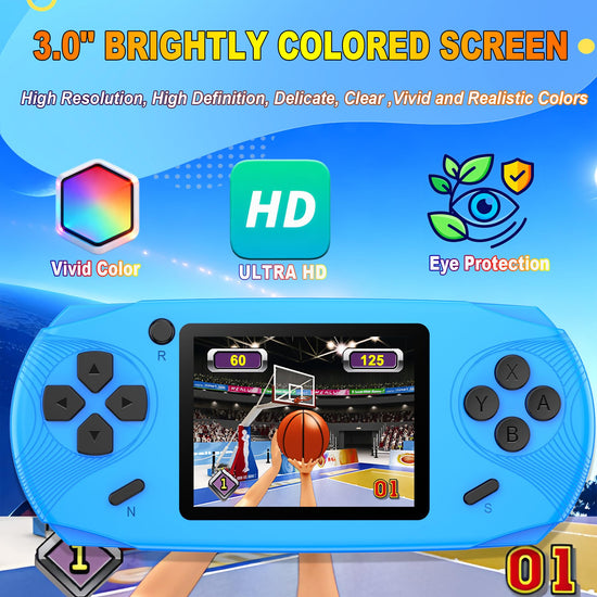 Beijue preloaded electronic game with 220 retro video games for kids
