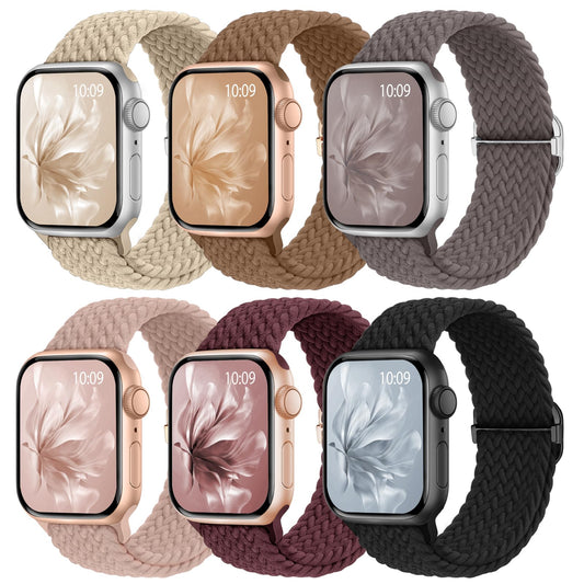 Watch band — Braided stretchy bands for Apple Watch in 6 pack
