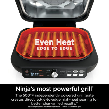 Ninja IG651 barbecue grill — 7-in-1 with smart thermometer and air fry feature