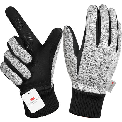 MOREOK sport activity glove - 10°F 3M Thinsulate warm touch screen design for winter use