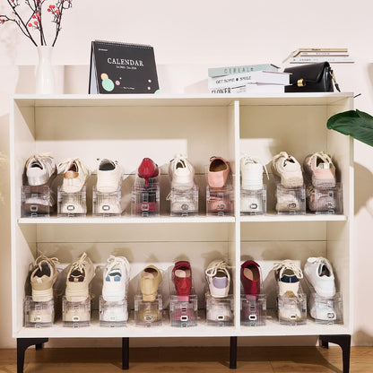 ITEM_STAND — Tooknin shoe slots organizer for closet space saving storage solution.