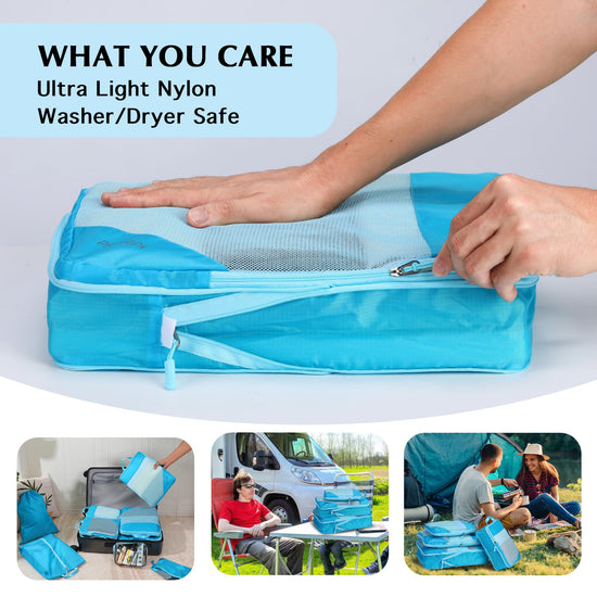 Storage bag — Lightweight compression packing cubes for travel