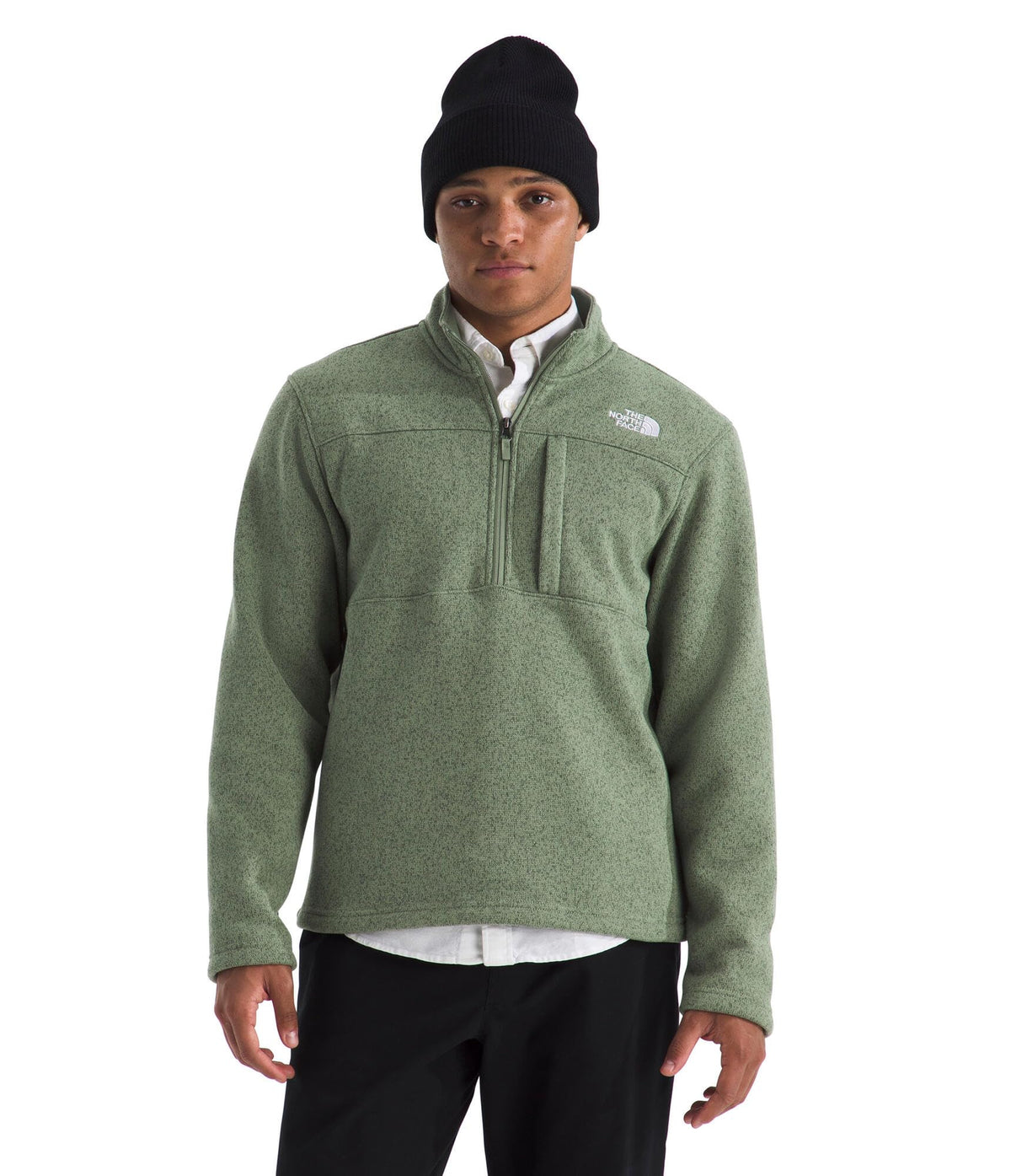THE NORTH FACE men's quarter zip jacket — Cold weather top with chest pocket