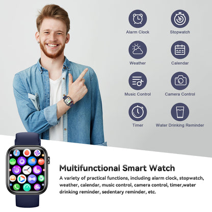 Smart watch - fitness tracking with call functionality and waterproof design