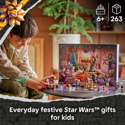 LEGO Star Wars advent calendar — 24 toys including C-3PO and BB-8 figures 75418