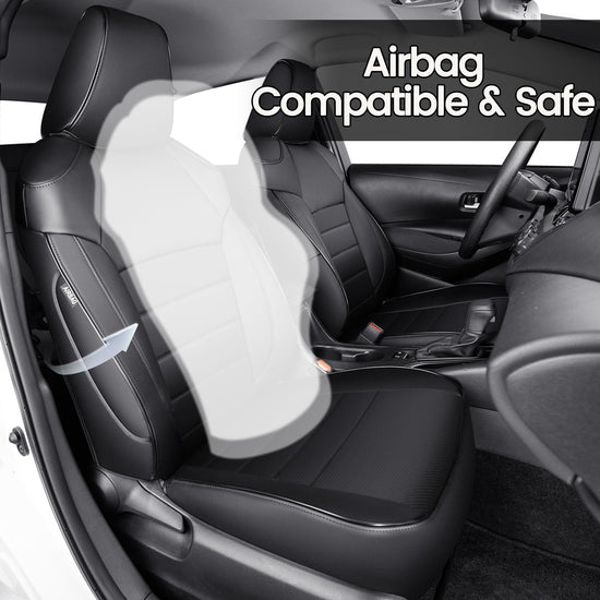 Vehicle seat cover — Custom fit faux leather for Toyota Corolla Cross 2021-2026