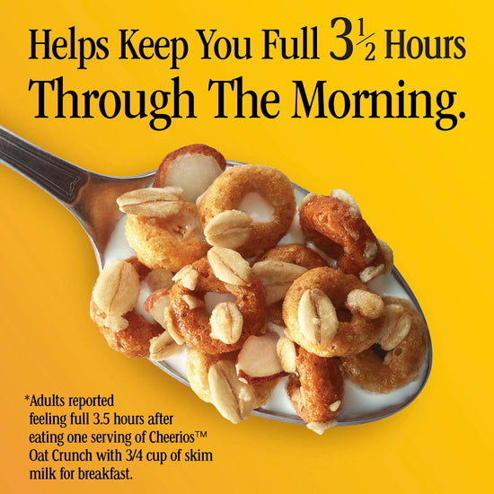 Breakfast cereal — Cheerios oat crunch almond flavor