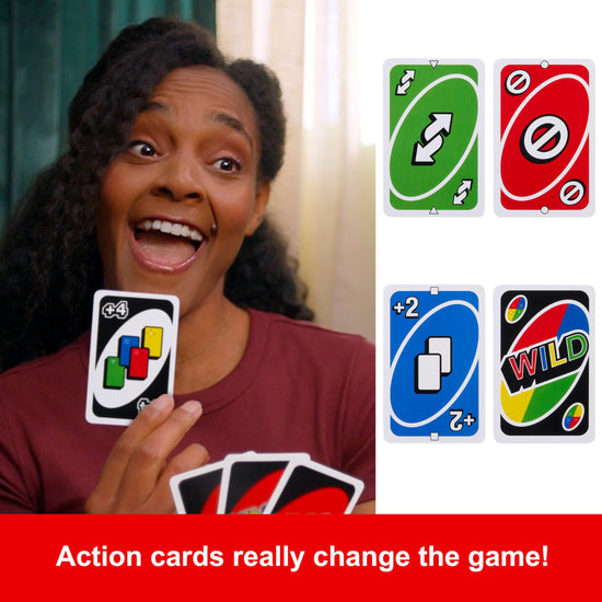 Mattel Games UNO Splash — water resistant cards for outdoor fun