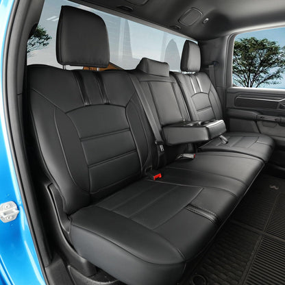 Vehicle seat cover — Luxury waterproof leather for Ram 2500/3500 2019-2026