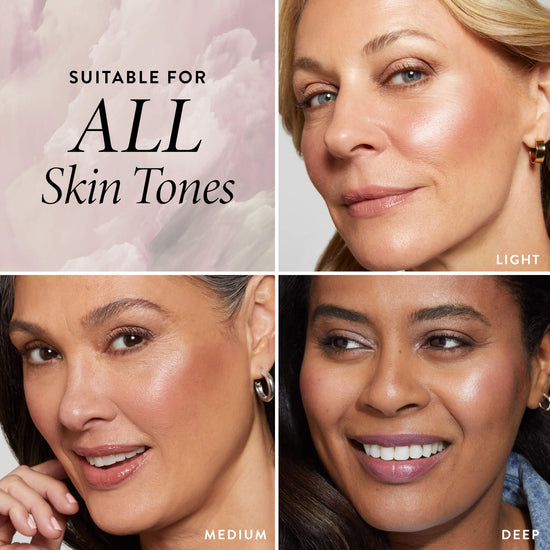 Face shaping makeup — 7-in-1 baked palette with bronzer, blush and eyeshadows