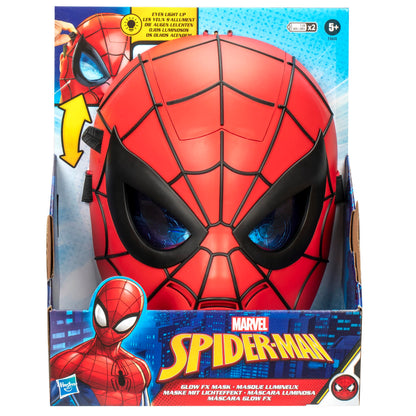 Costume mask — Light-up Spider-Man design for kids ages 5 and up