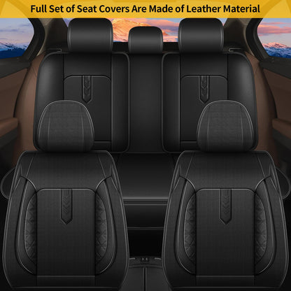 AOMSAZTO vehicle seat cover — Luxury faux leather, waterproof, custom fit for Ford Ranger 2019-2026