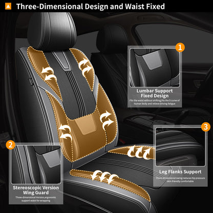 AOMSAZTO vehicle seat covers - Soft and breathable design for Honda Accord 2003-2017