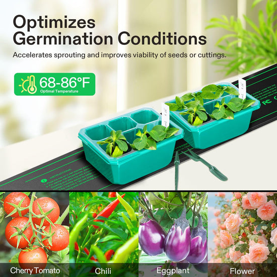 VIVOSUN plant seedling heat mat — durable and waterproof design