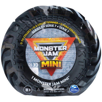 Toy vehicle set — Monster Jam mini mystery collectible trucks scale