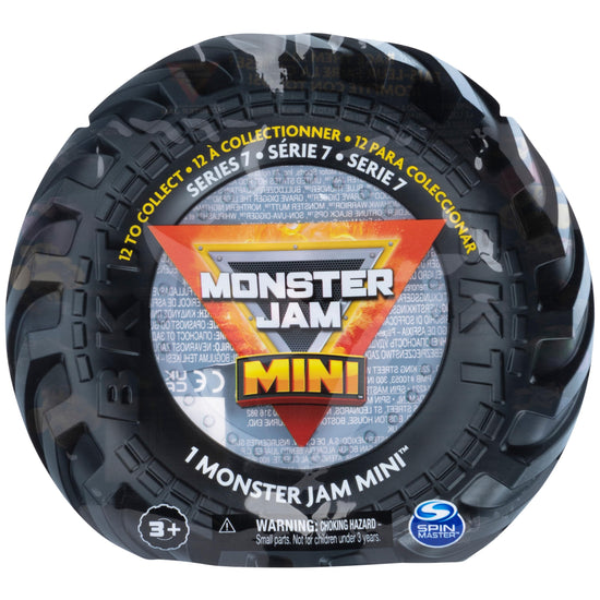 Toy vehicle set — Monster Jam mini mystery collectible trucks scale