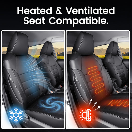 Vehicle seat cover — Custom fit faux leather for Toyota Corolla Cross 2021-2026