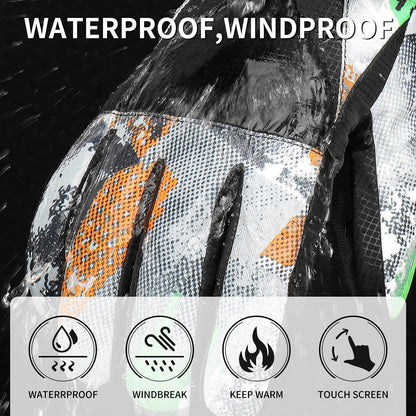 Odtmger ski gloves — waterproof and breathable design for men, women, boys and girls