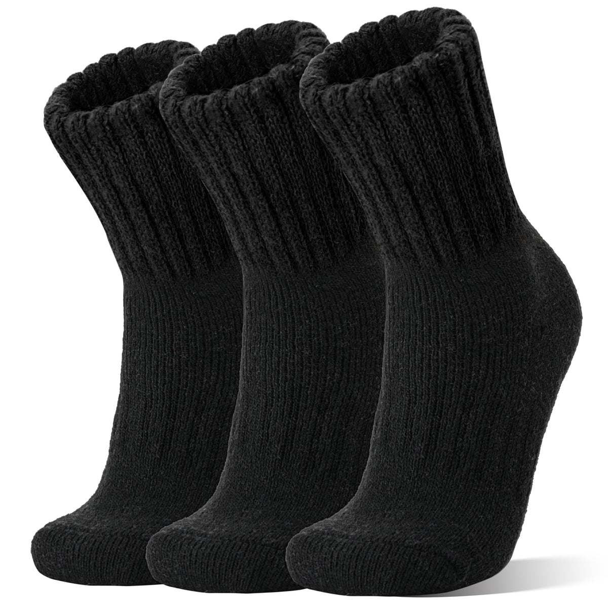 Socks — Merino wool thermal winter hiking socks for men and women, 3 pairs