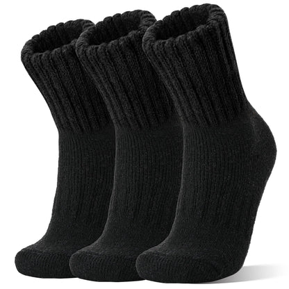 Socks — Merino wool thermal winter hiking socks for men and women, 3 pairs
