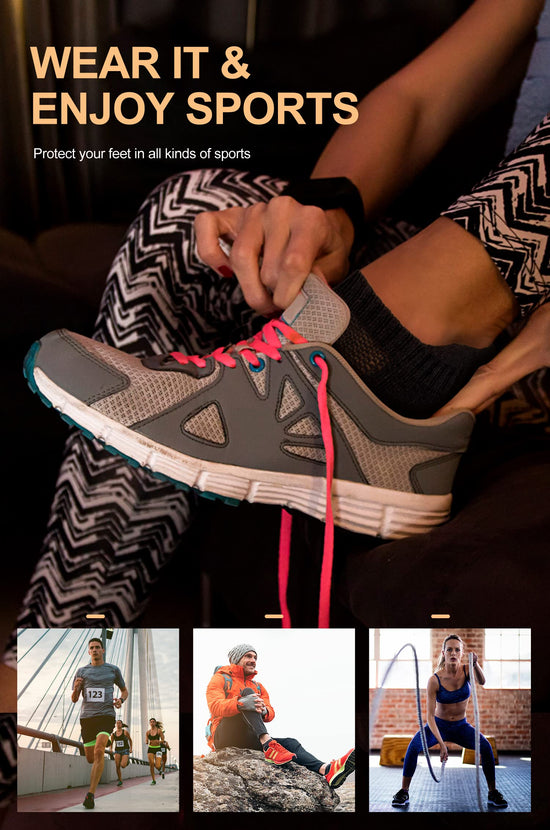 CS CelerSport ankle athletic running socks - low cut sports tab for men and women