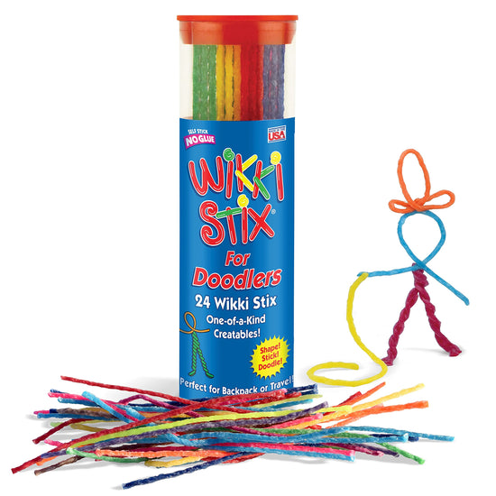 Wikki Stix doodler travel toy — reusable wax sticks for sensory play and fidgeting