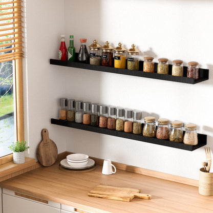 upsimples floating shelves - set of 6 for wall