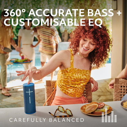 Speakers — Ultimate Ears Boom 4 model with enhanced sound quality and portability