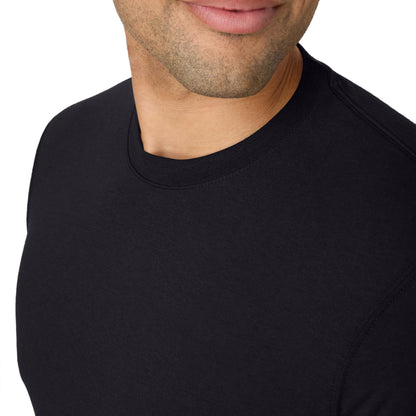 Hanes men's long sleeve shirt — lightweight tri-blend jersey tee for men