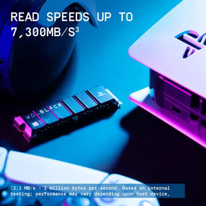 WD_BLACK SN850 NVMe SSD — high-speed performance storage drive