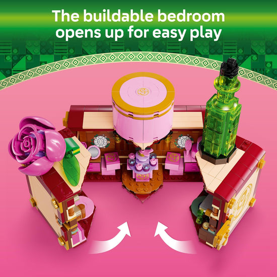 LEGO building blocks — Glinda and Elphaba's dormitory set for kids 8+
