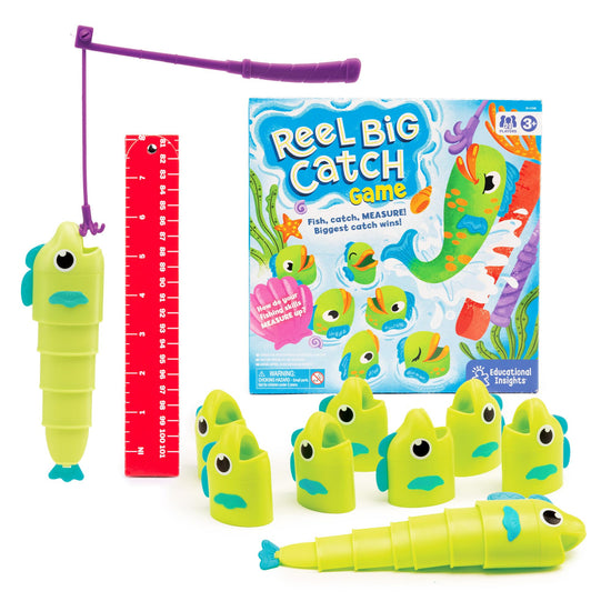 Educational Insights Reel Big Catch game — preschool fishing and counting activity