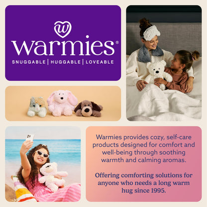 Warmies microwaveable slippers — plush and cozy for indoor use