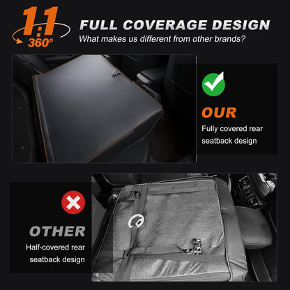 Vehicle seat cover — Custom fit faux leather for Honda Accord 2023-2026 LX rear row