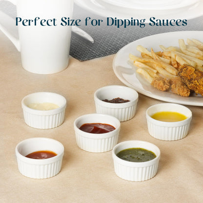 DOWAN ramekins set of 6 - classic design