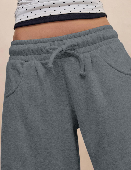 HeSaYep women's ankle sweatpants with pockets and drawstring waist