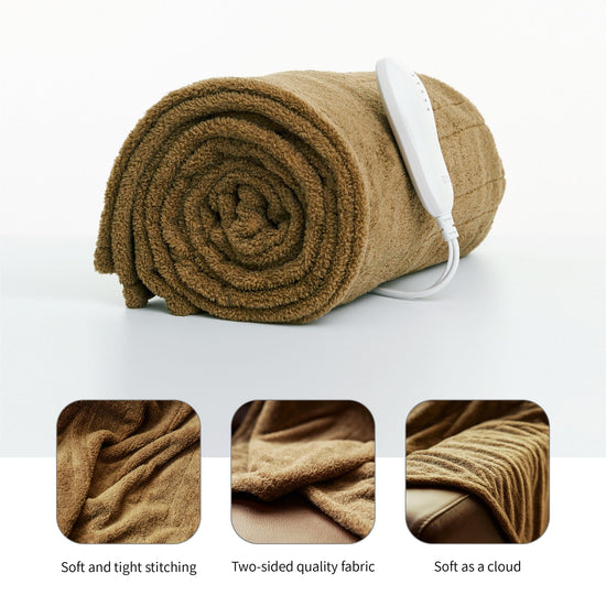 Templewet heated blanket - 4 heating levels and 3 hours auto off function
