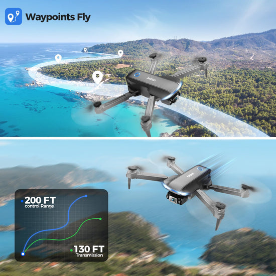 Unmanned aerial vehicle — 1080P HD camera with foldable design and gravity control