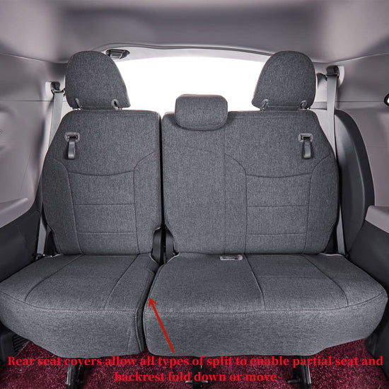 coverdream vehicle seat cover — custom fit for 2021-2026 Toyota Sienna LE, XLE van